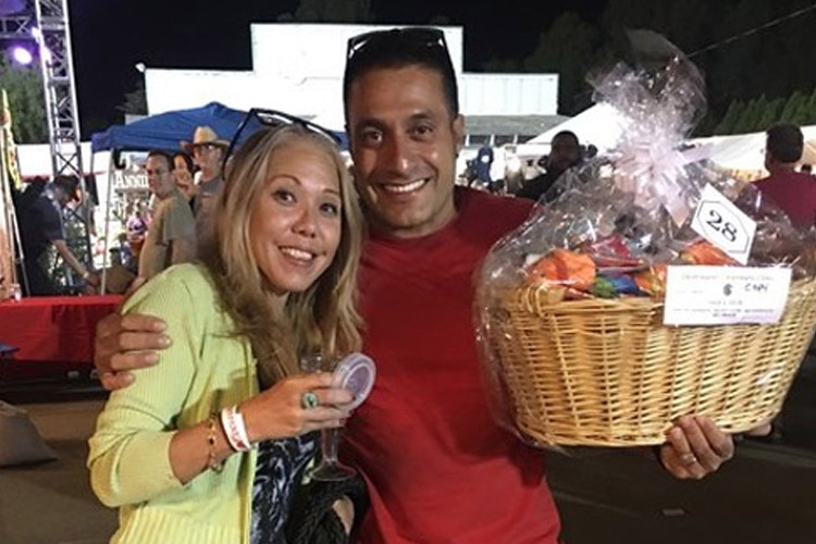 Ed and wife, Robyn Porter, at the Agua Dulce County Fair
