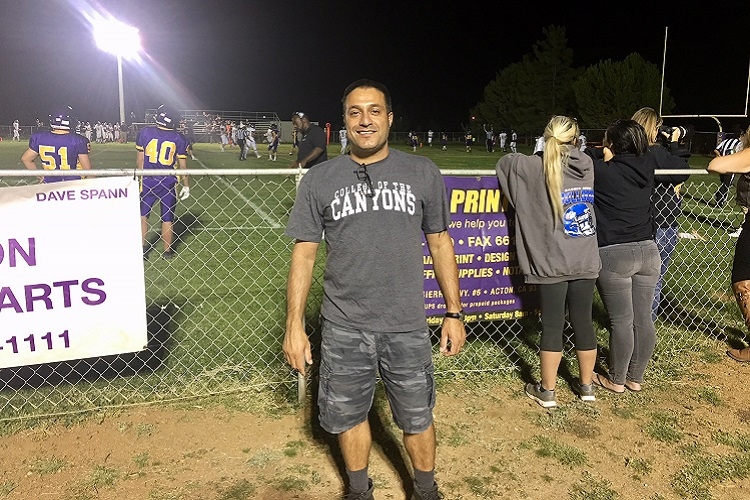 Ed Porter at Homecoming 2018